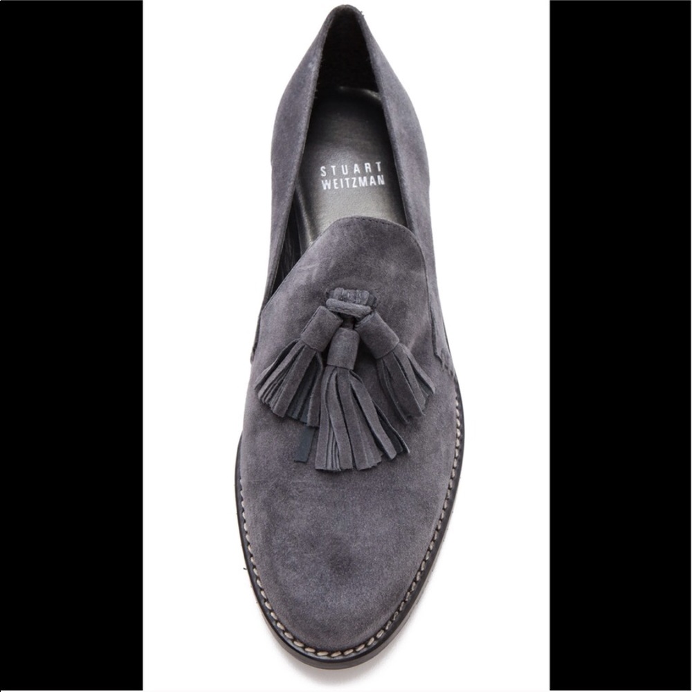 Guido Stuart Weitzman suede loafers